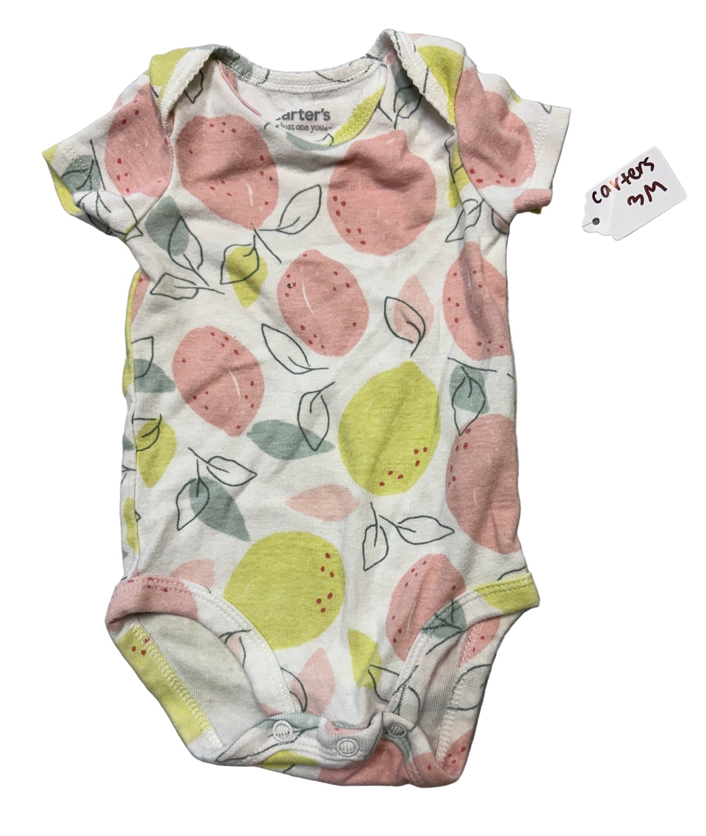 Carters Lemon Onesie