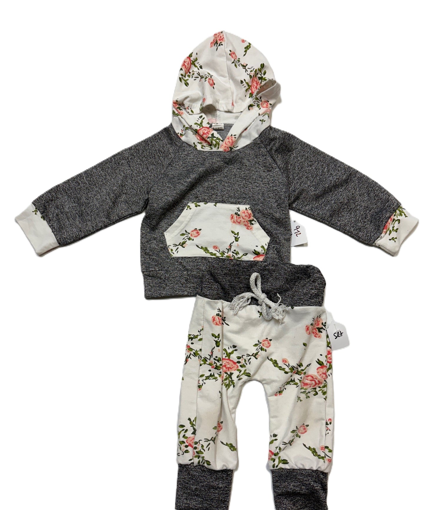Grey Floral