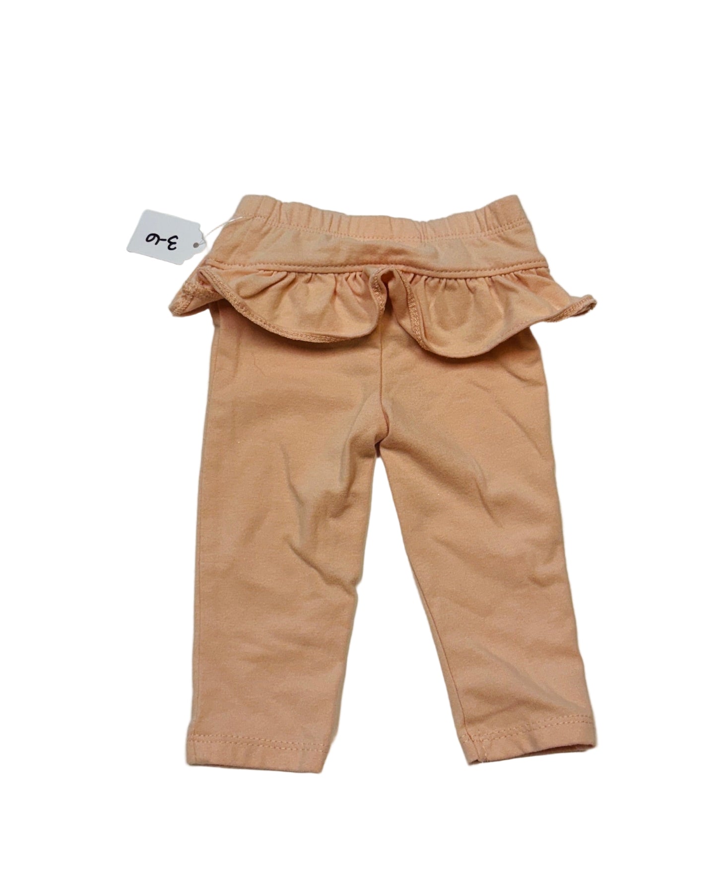 Peach Ruffle Pants