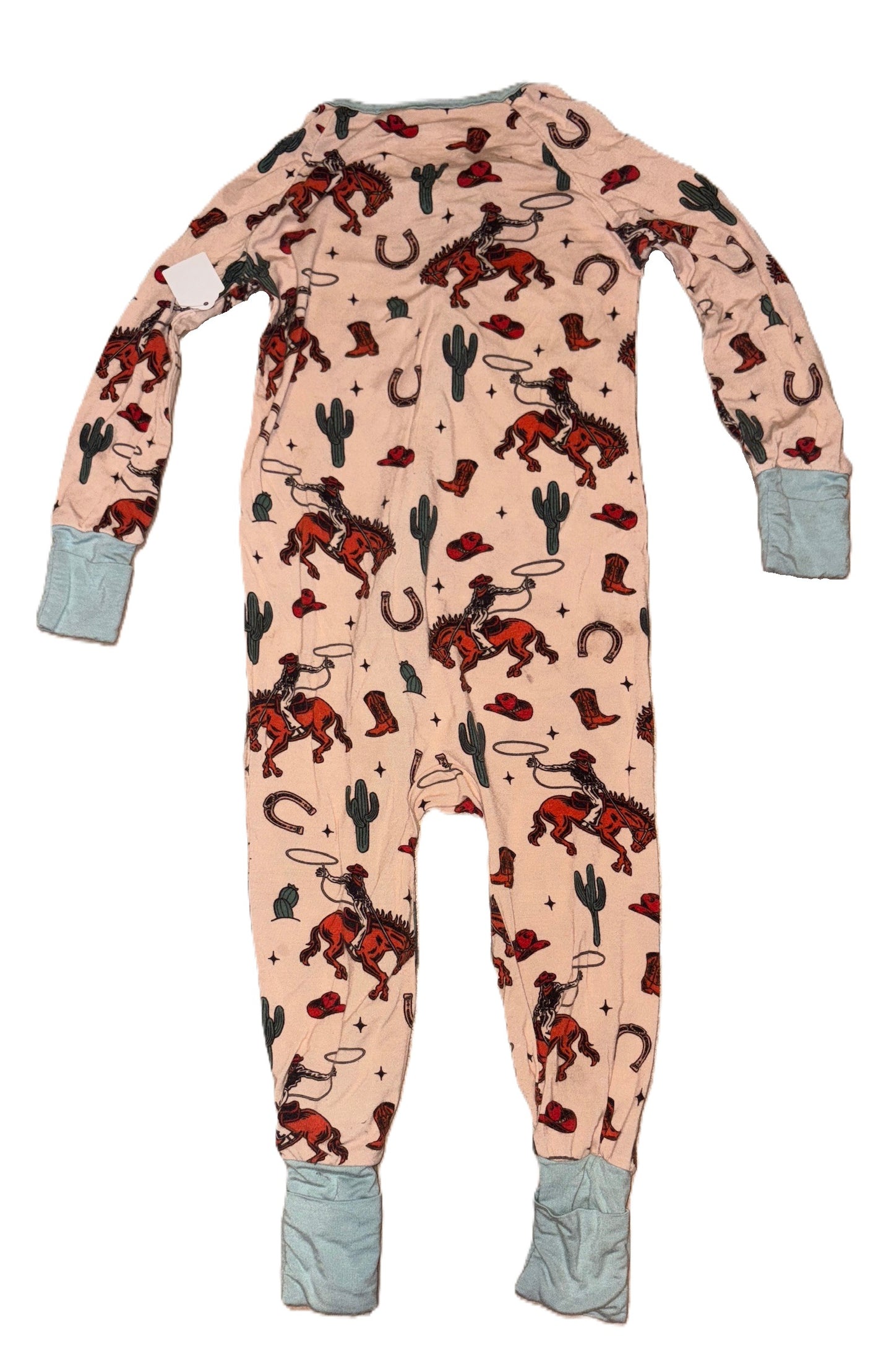 Cowboy Zipper Jammies