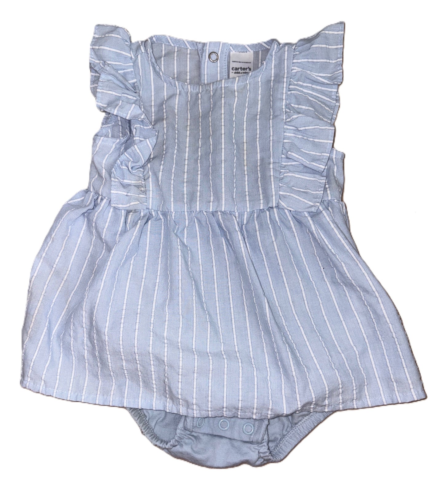 Carters Striped Dress Onesie