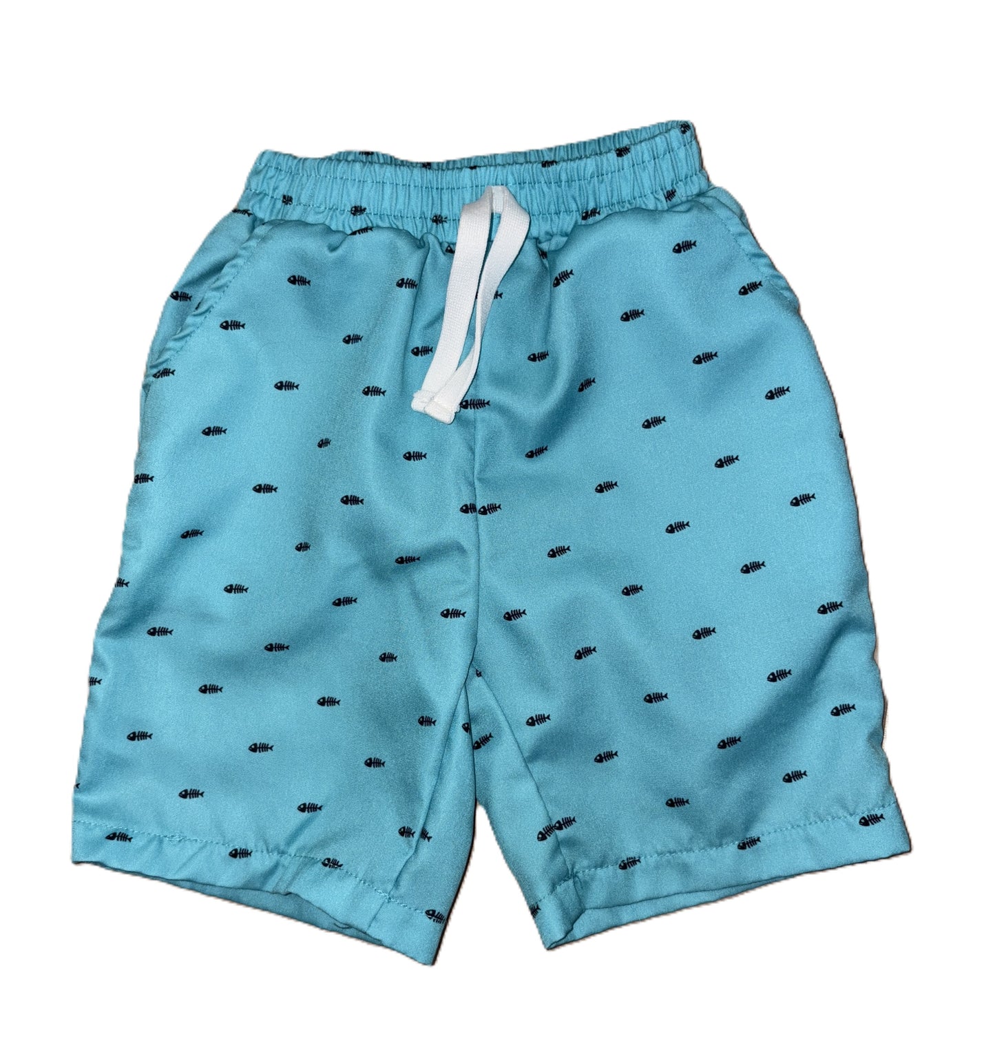Fish Bone Swim Trunks