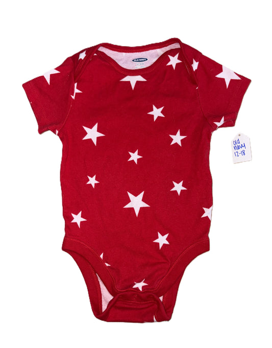 Old Navy American Flag Onesie