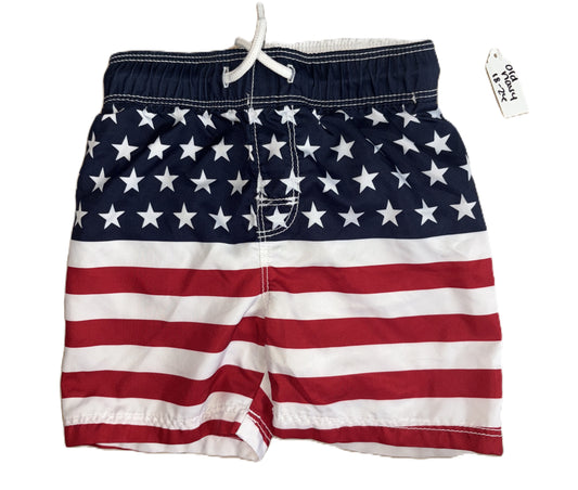 Old Navy Flag Swim Shorts