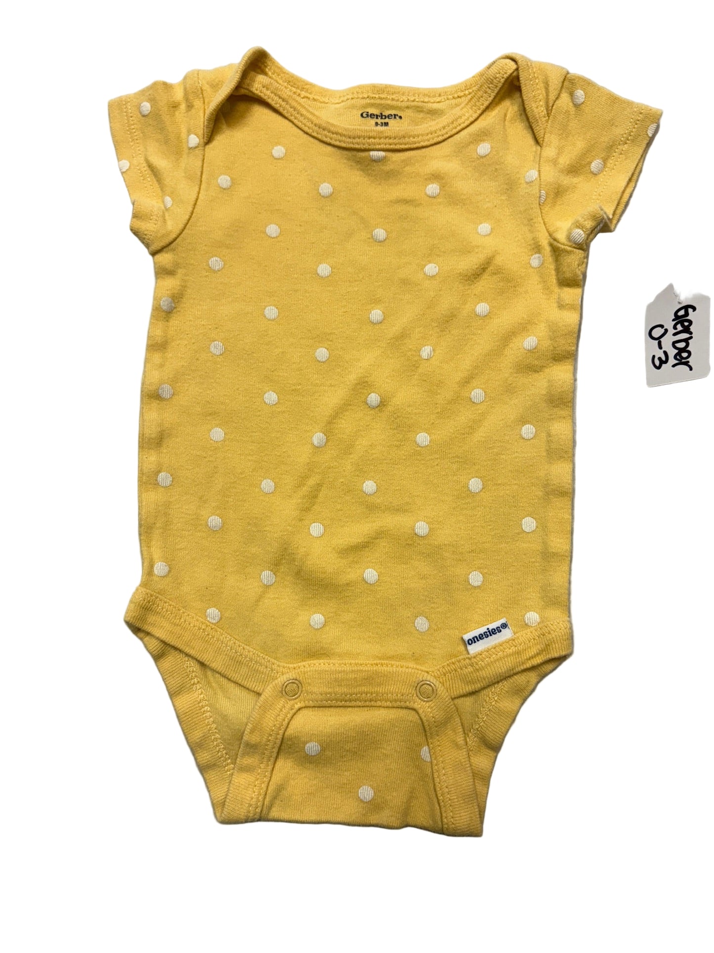 Gerber Yellow Polka Dot