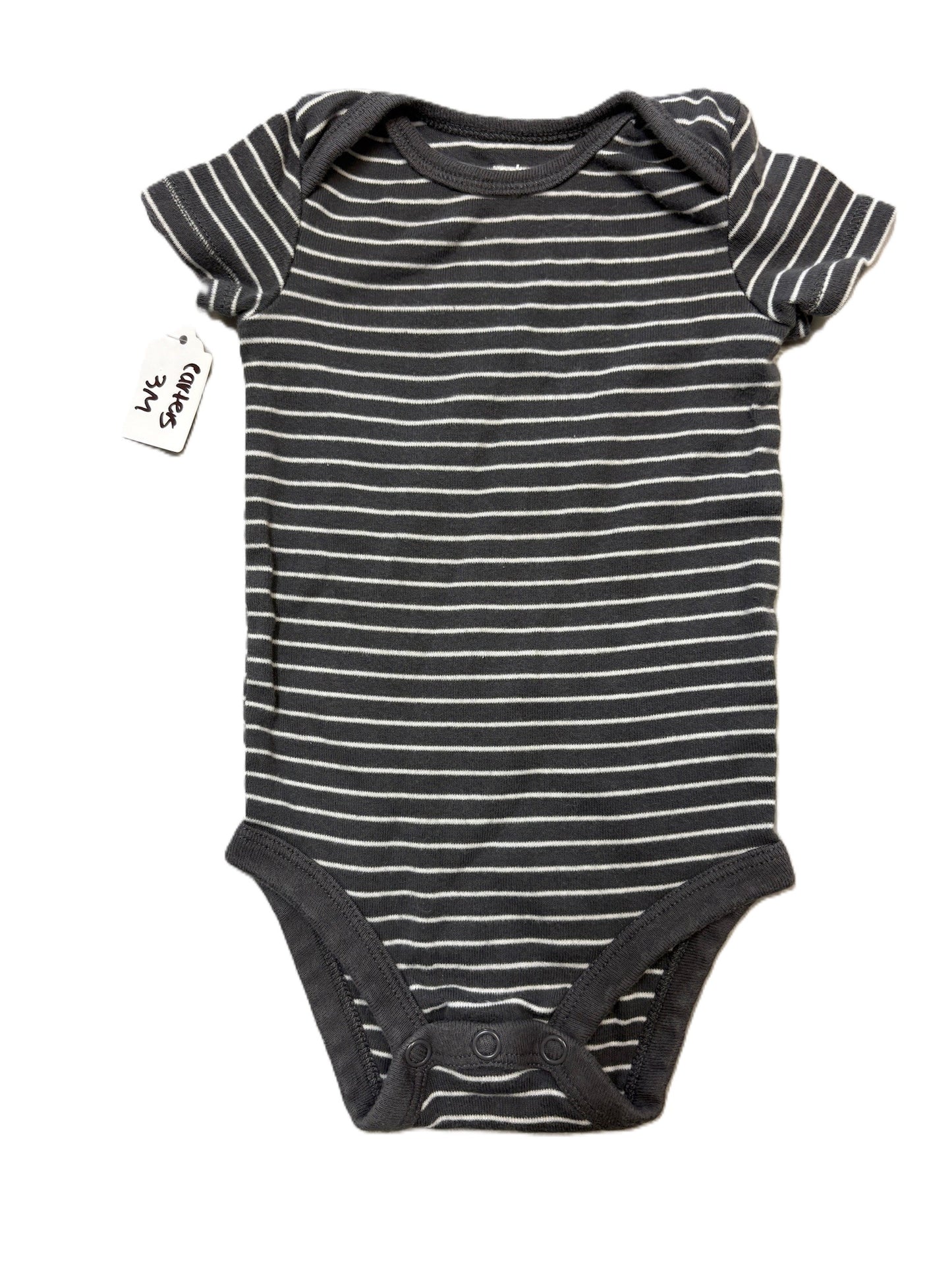 Carters Grey & White Onesie