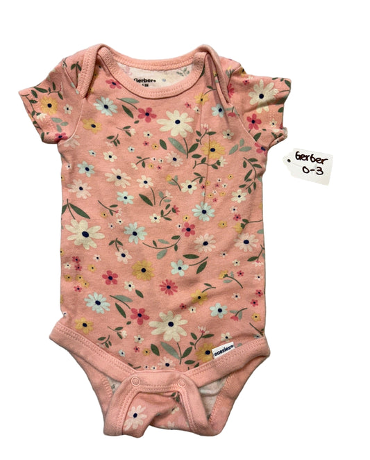 Gerber Floral Onesie
