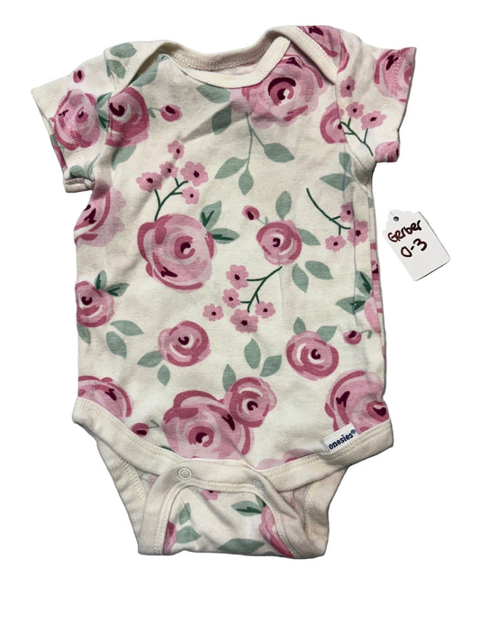 Gerber Floral Onesie
