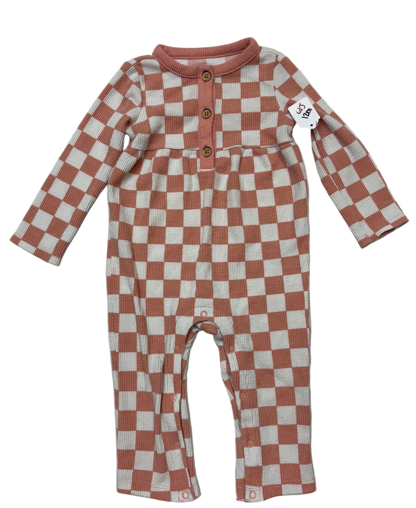 Cat &  Jack Checkered Romper