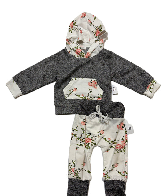 Grey Floral