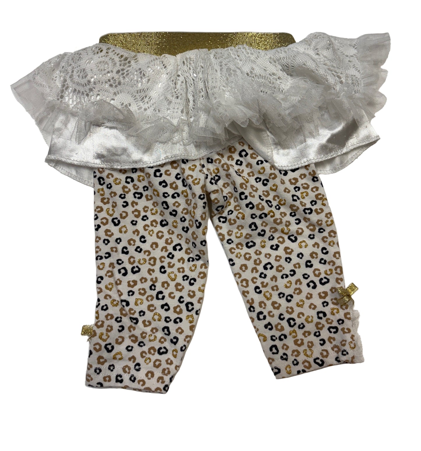 Leopard Skirted Leggings