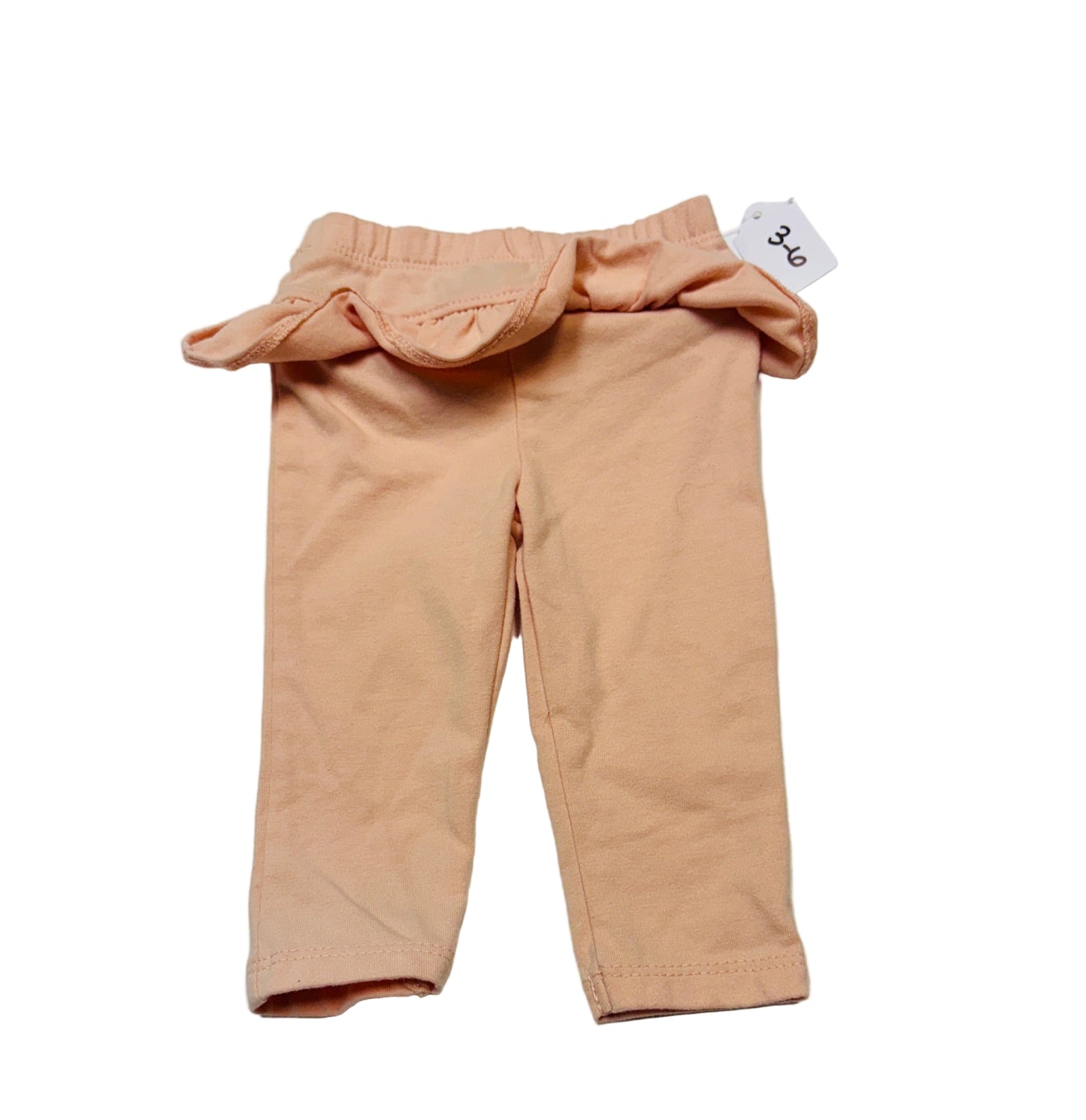 Peach Ruffle Pants