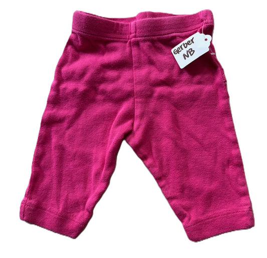 Pink Cotton Pants