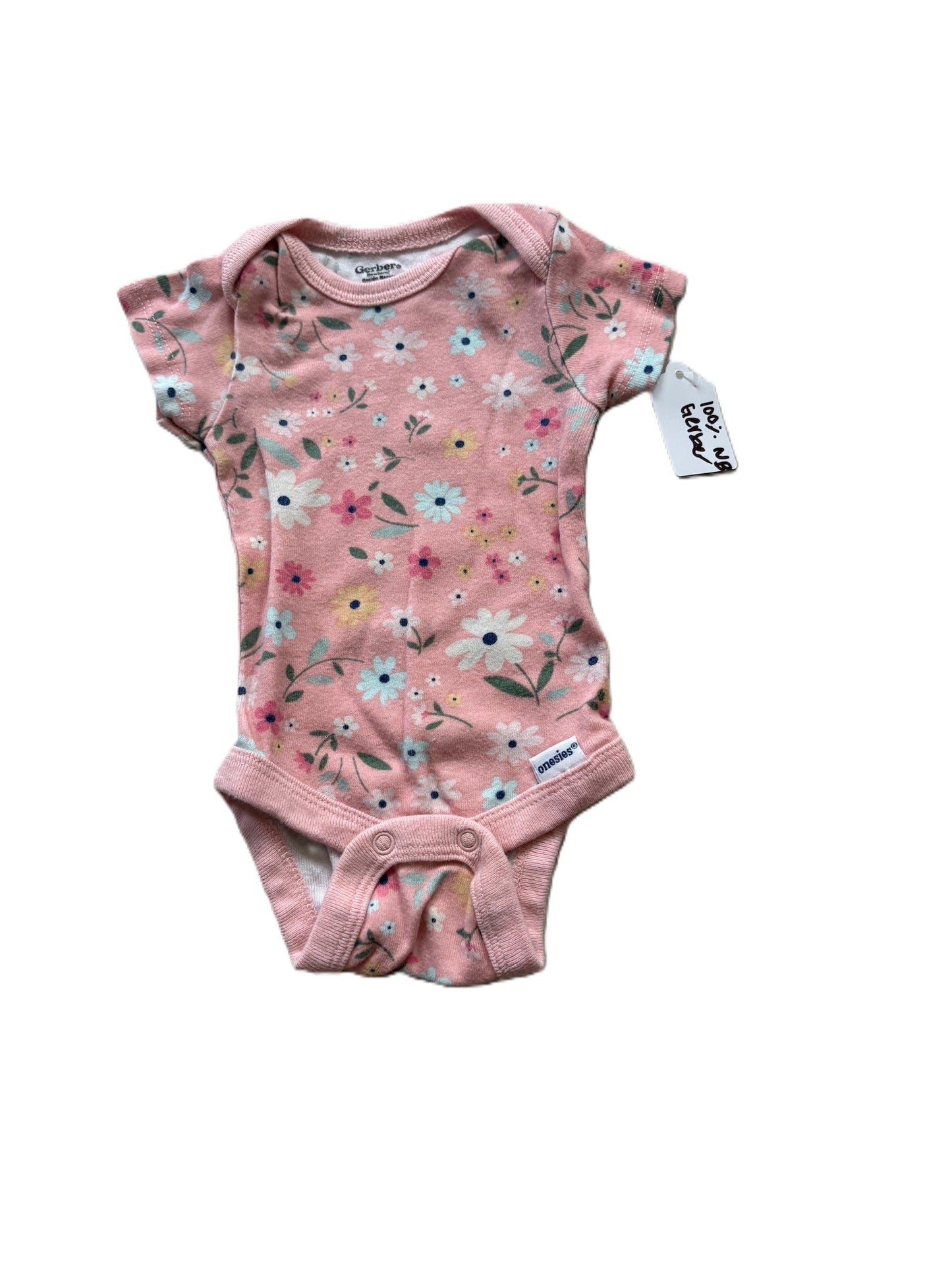 Floral Gerber Onesie