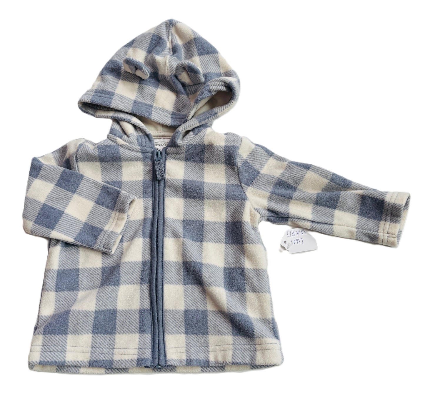 Carters Blue Plaid Jacket