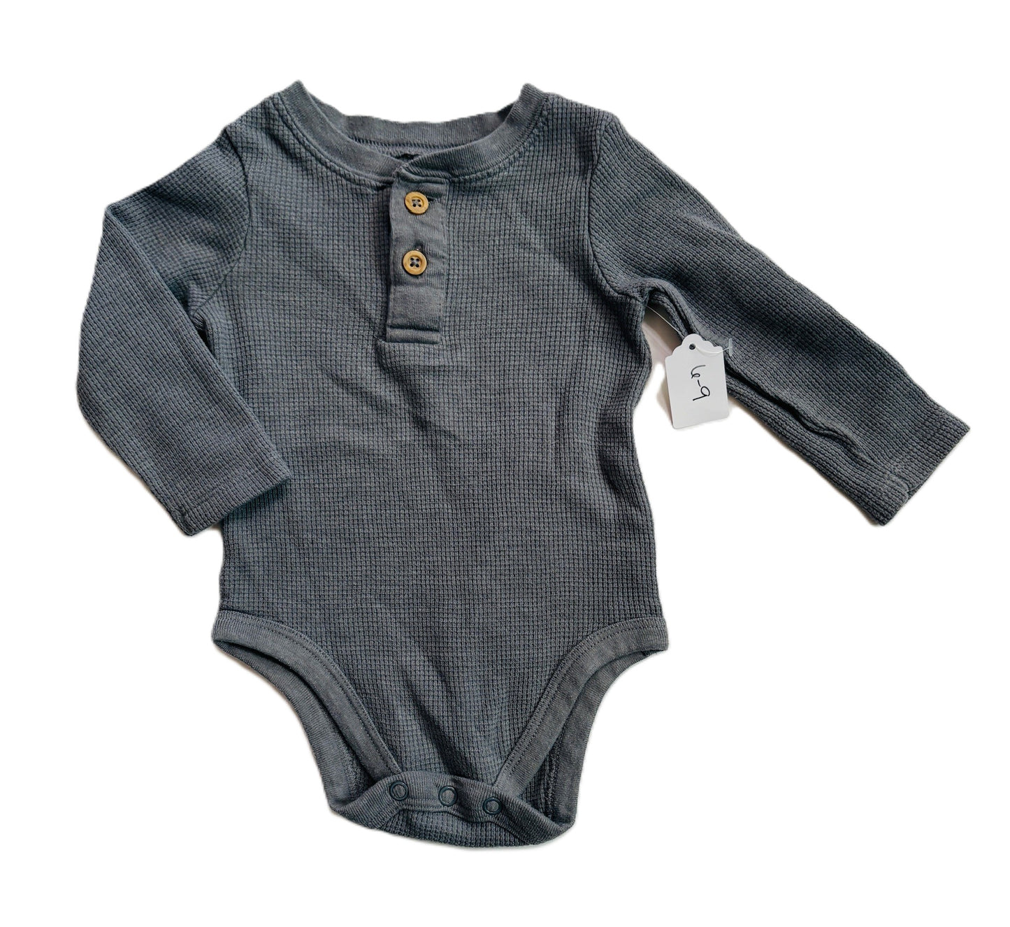 Grey Long Sleeve Onesie