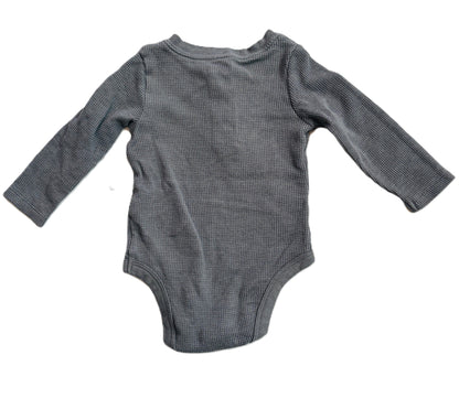 Grey Long Sleeve Onesie