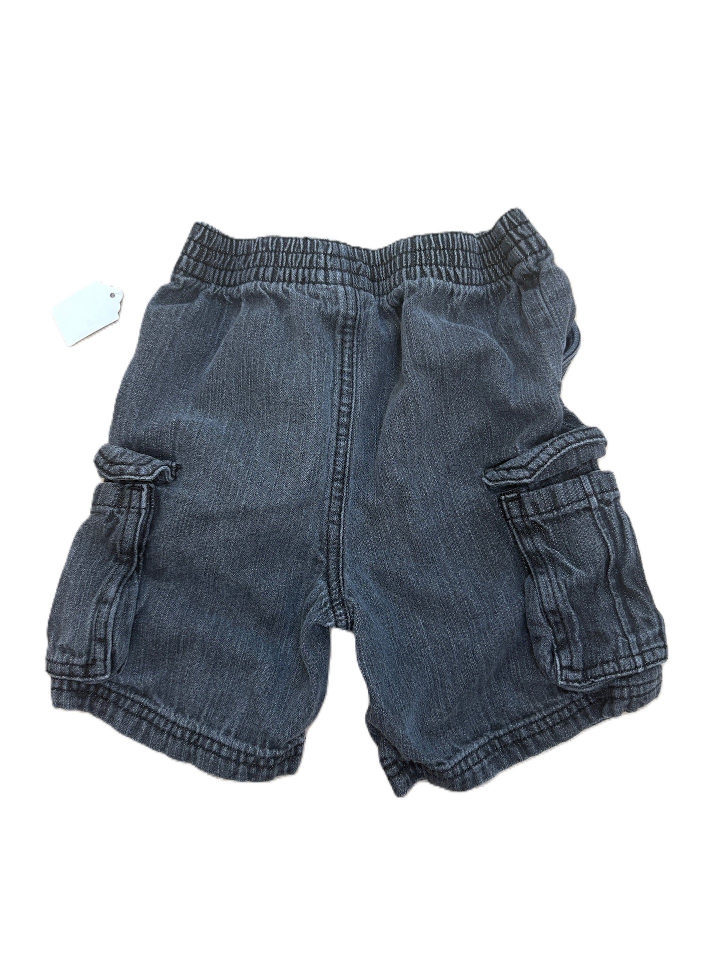 Black Denim Shorts
