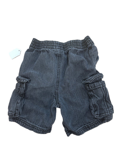 Black Denim Shorts