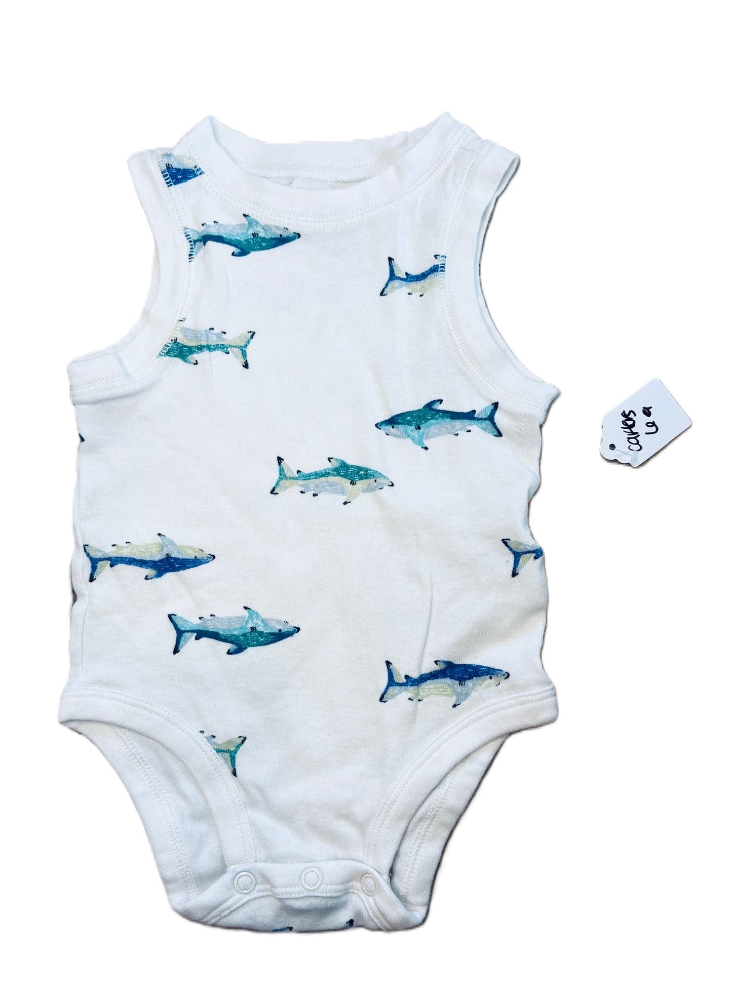 Carters Shark Tank Onesie