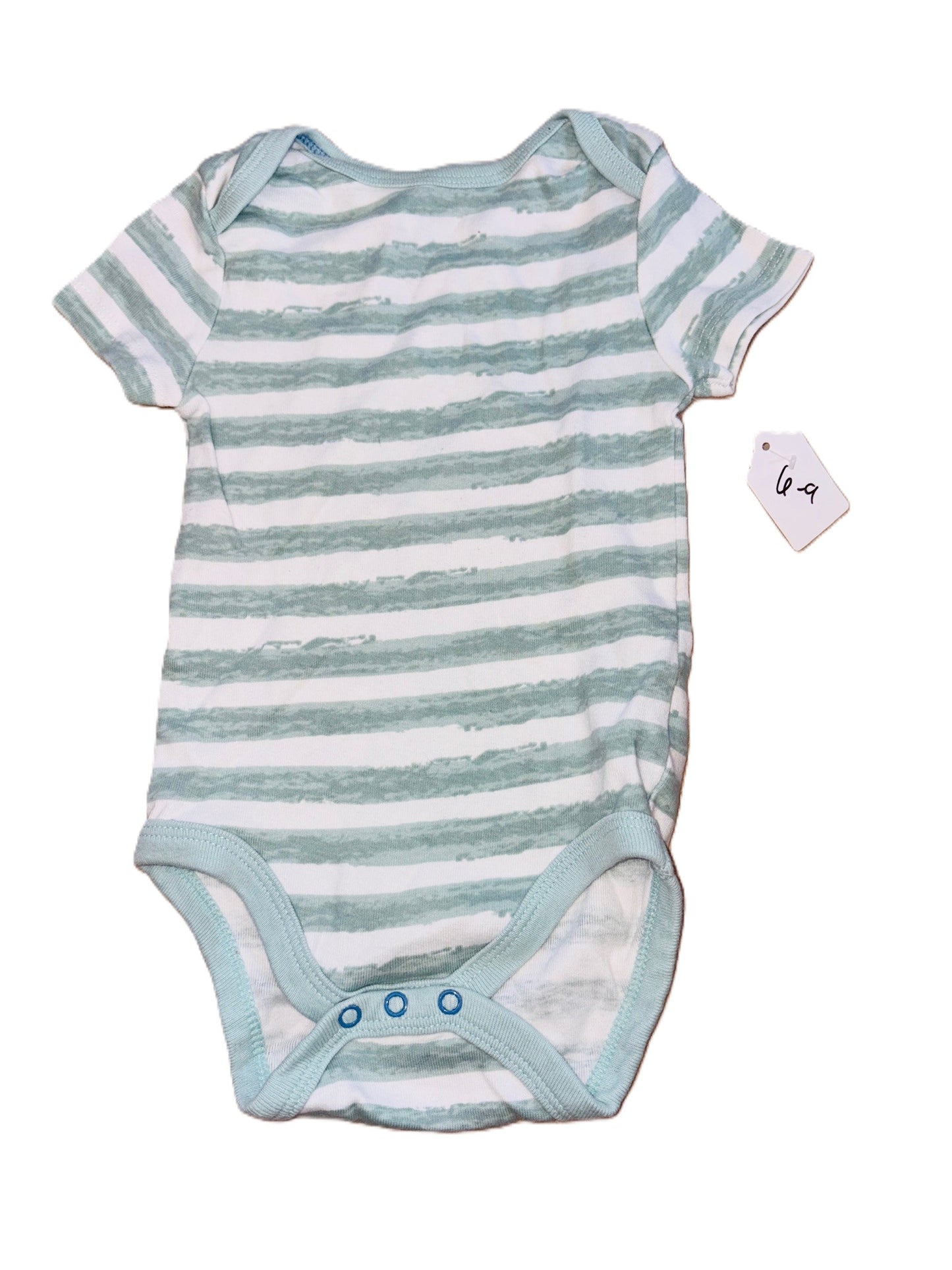 Cloud Island Turquoise Onesie