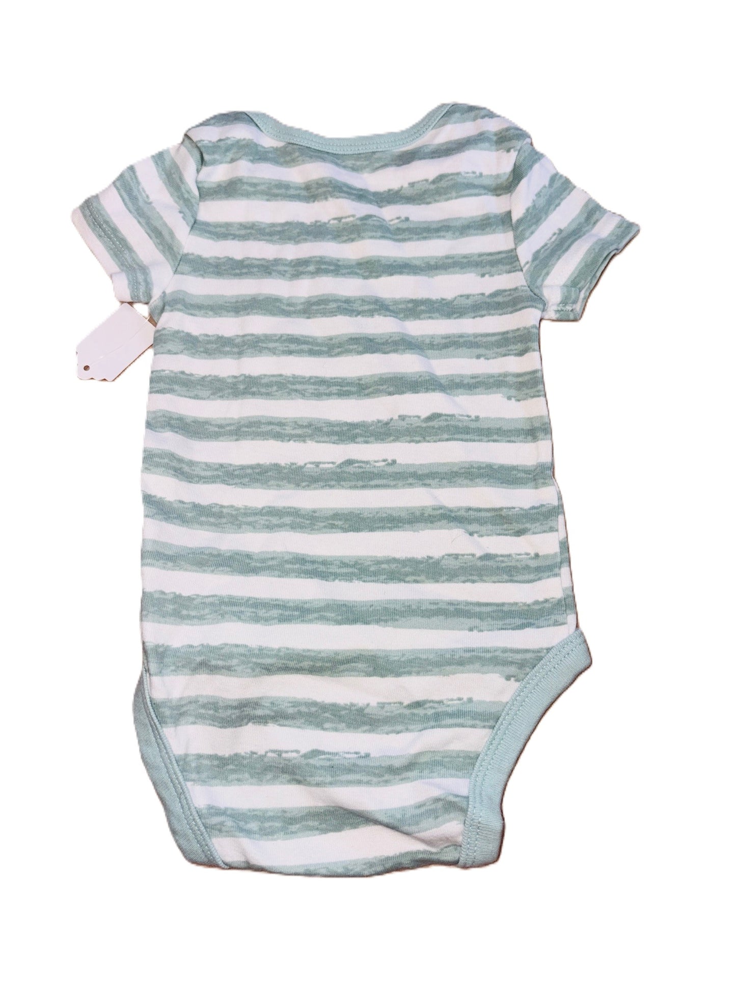 Cloud Island Turquoise Onesie