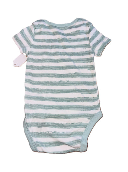 Cloud Island Turquoise Onesie