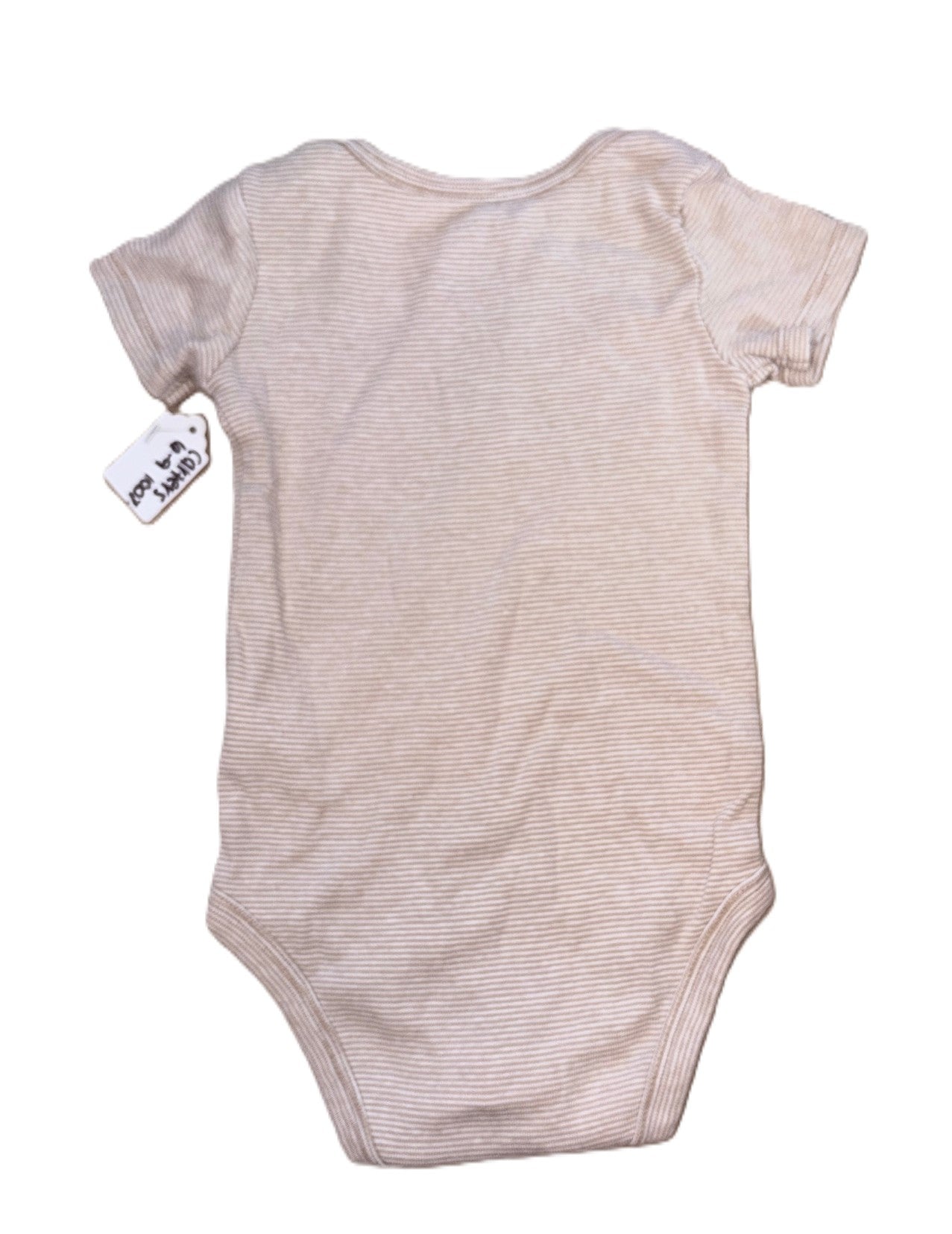 Carters Brown Striped Onesie