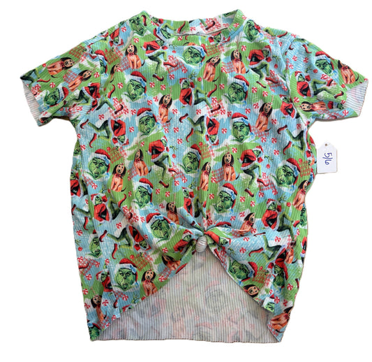 Handmade Grinch Top