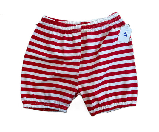 Candy Cane Striped Shorts