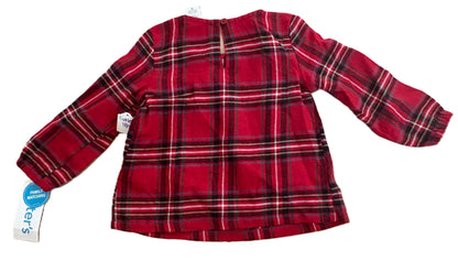 Carters Plaid Blouse