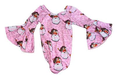 Pink Santa Onesie
