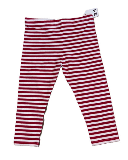 Red & White Leggings