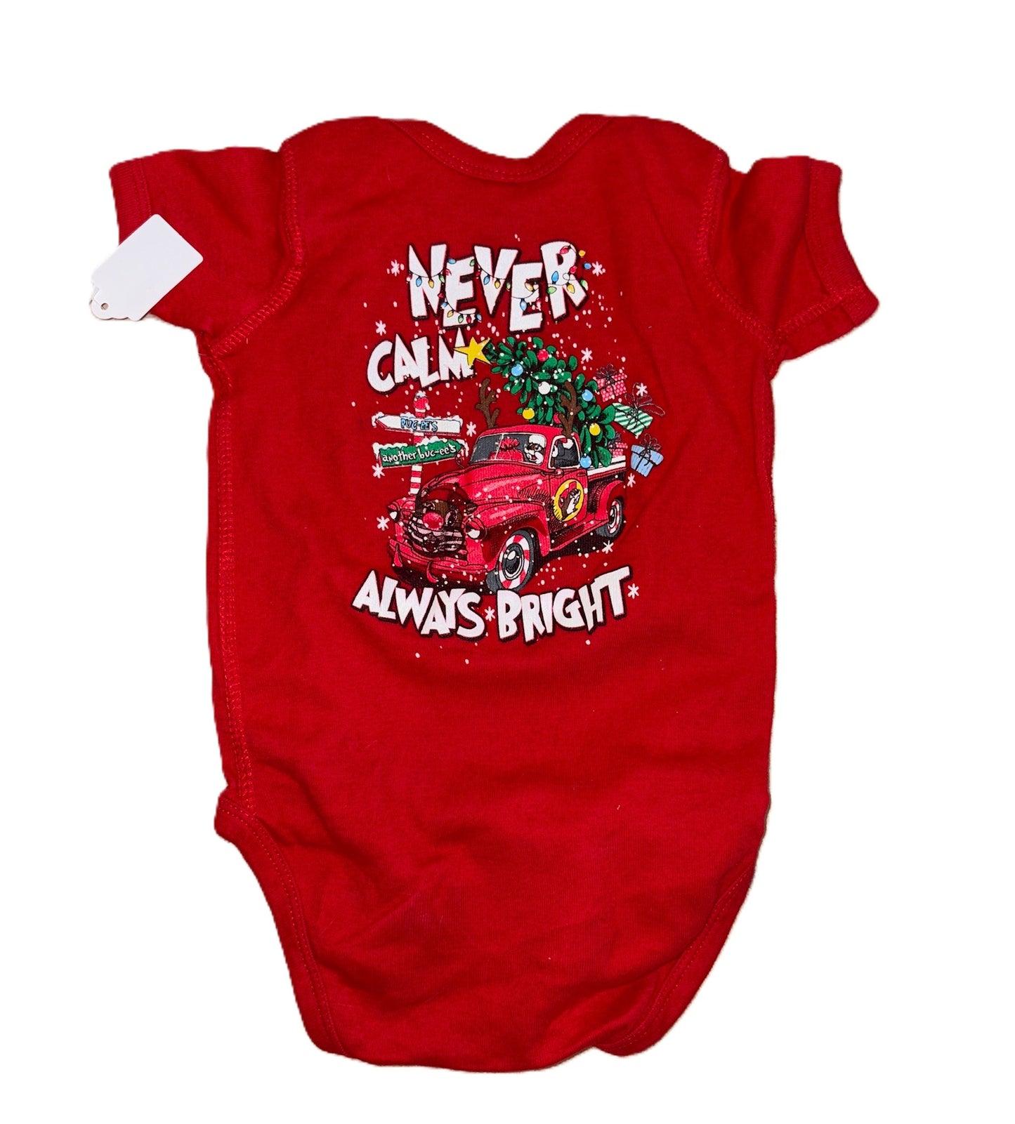 Bucees Christmas Onesie