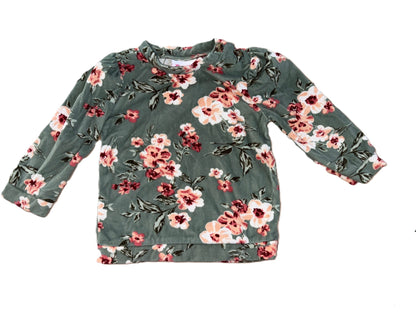Floral Velour Outfit