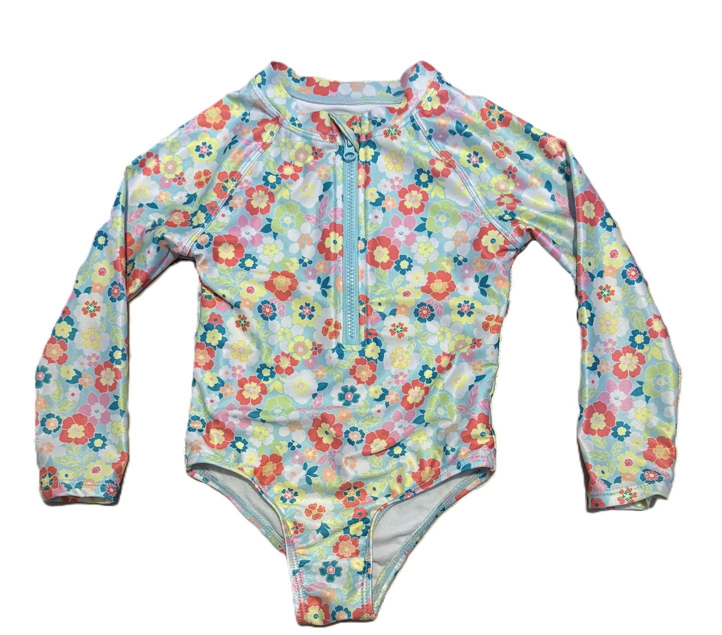 Wonder Nation Floral Surf Suit